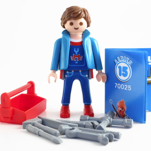 Playmobil Figure Craftsman with Tools Series 15 70025 New