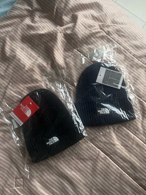 North Face σκούφοι καινούργιοι, μαύρο και μπλε, one size