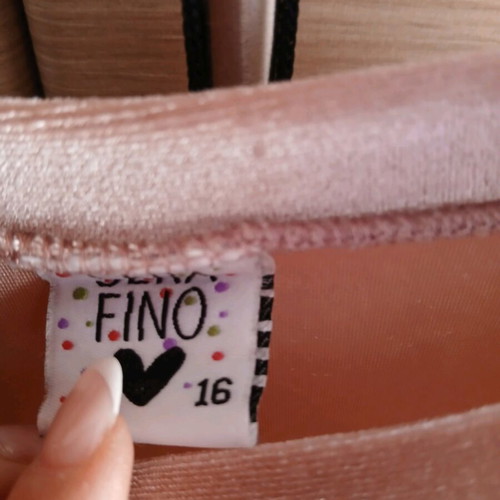 Velvet blouse like new, pink, size XS