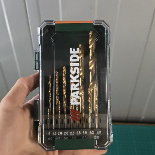 Parkside metal drill bits new