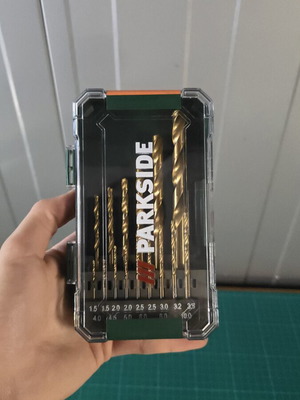 Parkside metal drill bits new