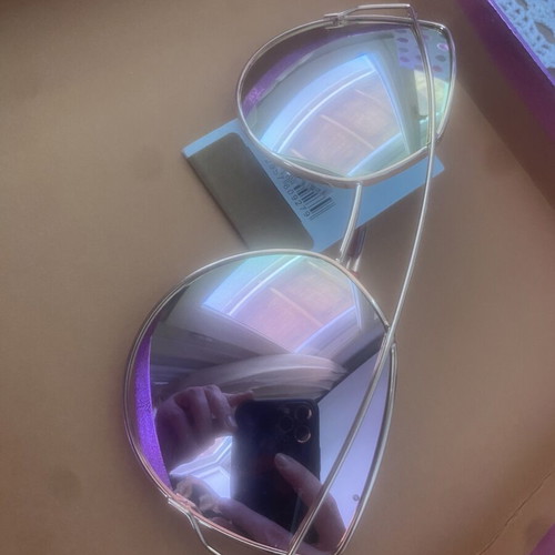 Women's sunglasses new, pink gold color