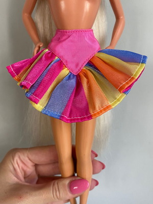 Hasbro Rainbow Sindy Skirt 1992 Vintage Used