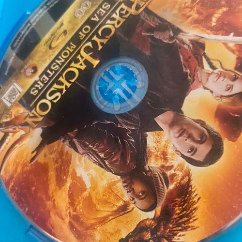 Percy Jackson Sea of Monsters Blu-ray 3D used