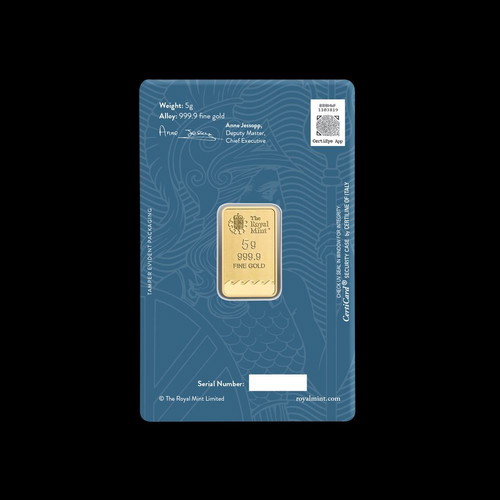 PAMP 5g Gold Bar Good Luck Scarab Gold 999.9 New