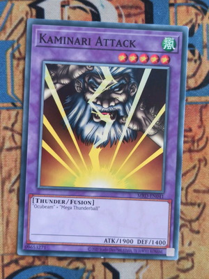 Kaminari Attack Fusion Monster μεταχειρισμένο, Yu-Gi-Oh! κάρτα