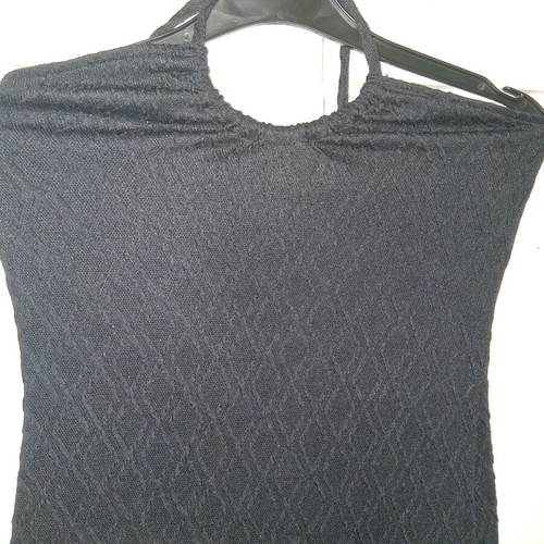 H&M Strapless Short Dress Black Like New, Size S