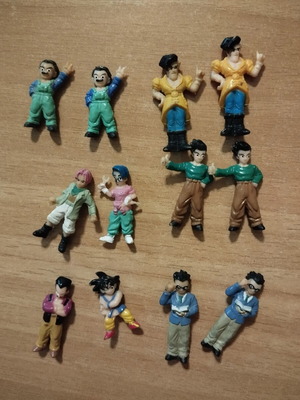 Φιγούρες Dragon Ball GT από καουτσούκ, σετ 12, 4 εκ