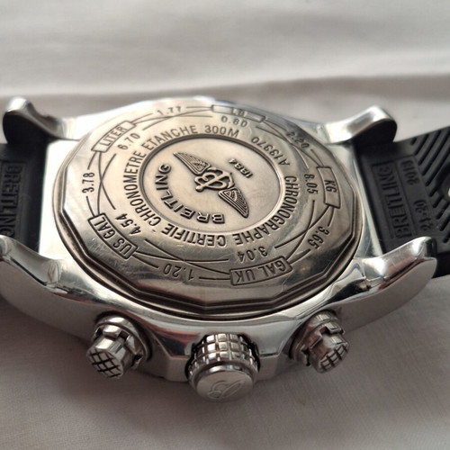 Breitling Super Avenger Chronograph watch like new, full set