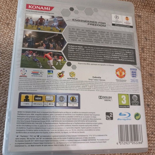 PS3 PES2011 Pro-Evolution Soccer used
