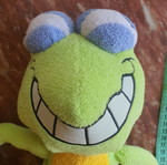 Frog plush toy like new