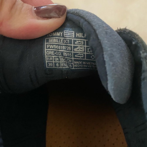 Tommy Hilfiger Blue Suede Ankle Boots Like New Size 39