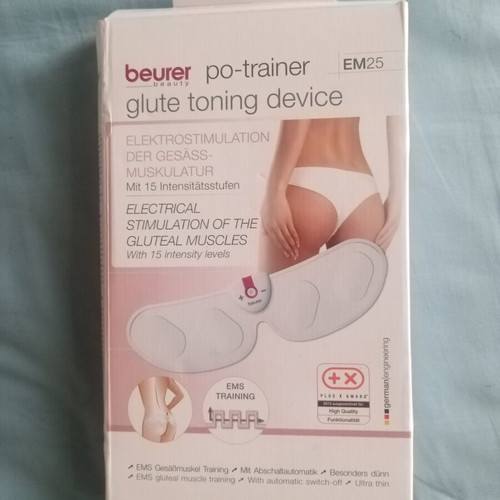 Beurer Glute Muscle Toner device new, 15 intensity levels