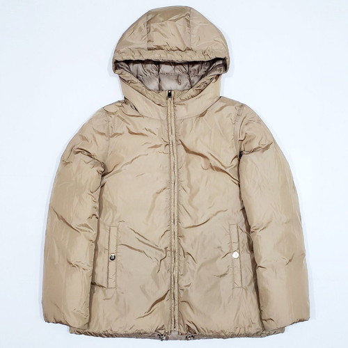 Luisa Spagnoli women's puffer jacket like new, beige, size S-M