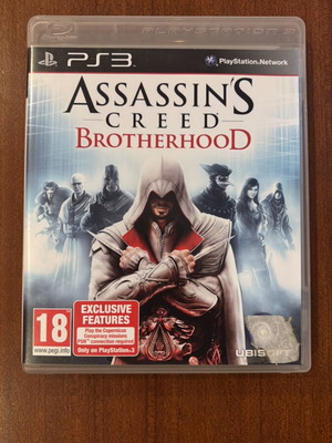 Assassin’s Creed Brotherhood παιχνίδι PS3 μεταχειρισμένο, πλήρες με manual