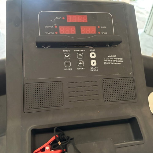 Axxon Fitness electric treadmill with digital display