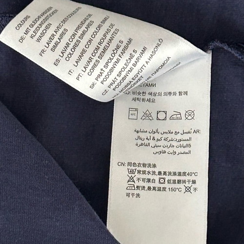 Gant Logo T Shirt L used, blue