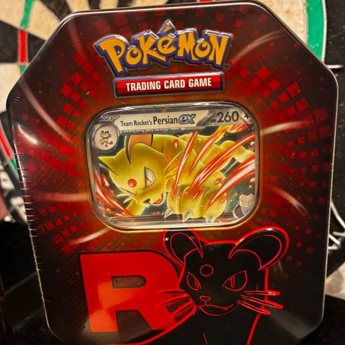 Pokémon TCG Team Rocket's Mewtwo, Persian, Nidoking ex Tins new