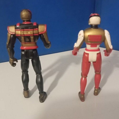 Vintage VR Trooper figures Kenner Saban 1995, 13 cm, set of 2