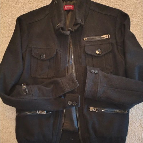 Sarah Lawrence jacket used, black, size S