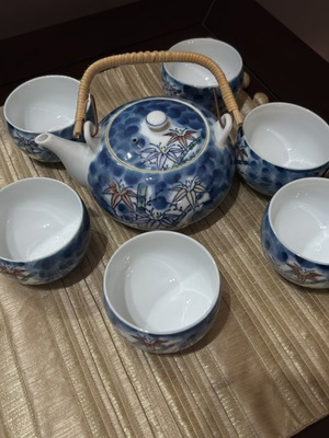 Japanese tea set vintage like new