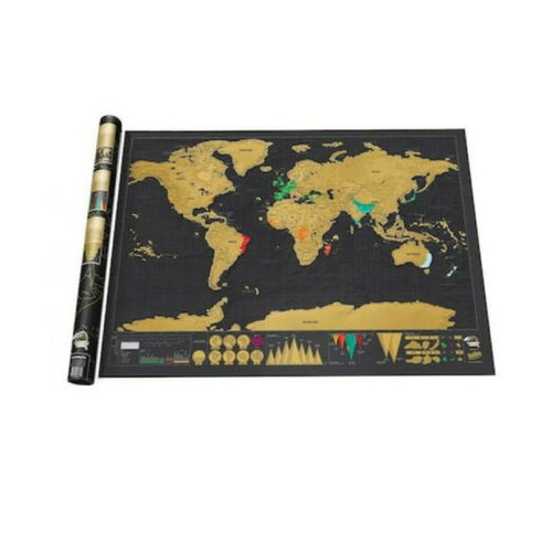 Scratch Map Deluxe edition new