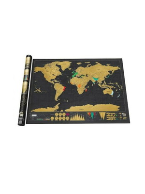 Scratch Map Deluxe edition new