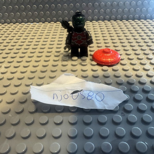 Lego Minifigure Ninjago Stone Army Scout like new, yellow face, black quiver