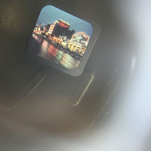 ViewMaster with 9 slides, used, made in Belgium