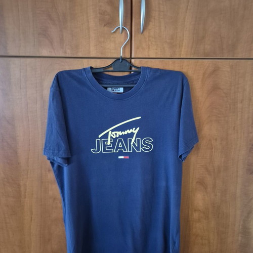 T shirt Tommy Jeans M used, black