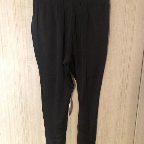 Intimissimi silk pants black elastic waist size M/L like new