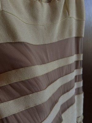 Cinema dress yellow, like new, size S