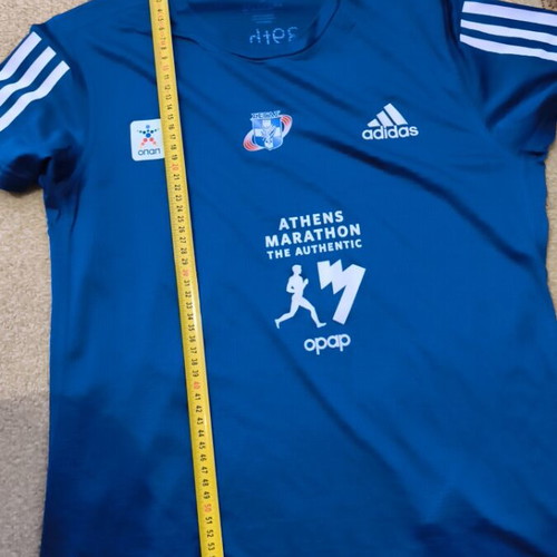 Μπλούζα Adidas επίσημη για Μαραθώνιο Αθήνας 2022 καινούργια, medium