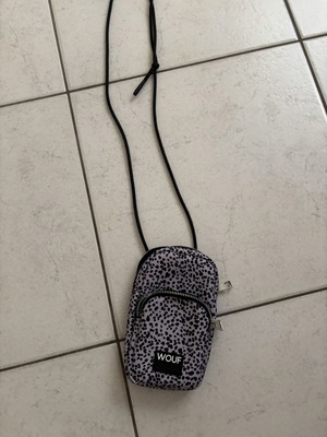 Τσαντάκι Wouf χιαστή σαν καινούργιο, animal print, eco-friendly
