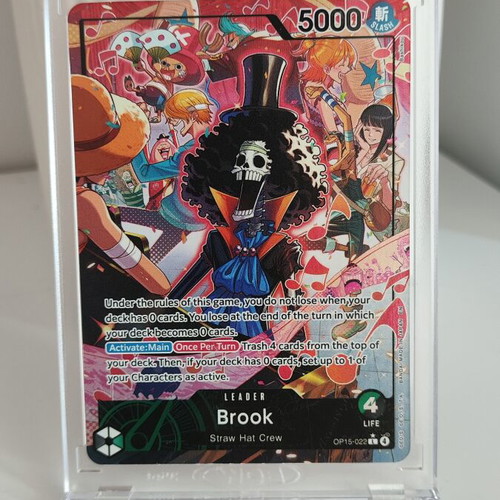 One Piece Brook Leader OP15-022 card new