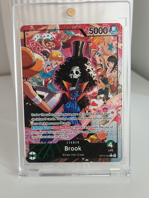 One Piece Brook Leader OP15-022 card new