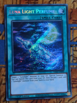 Lunalight Light Perfume Secret Rare κάρτα Yu-Gi-Oh!