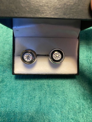 Compass cufflinks used