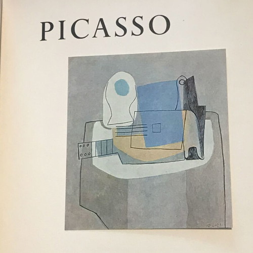 Picasso art book used, collectible French edition 1953 Skira