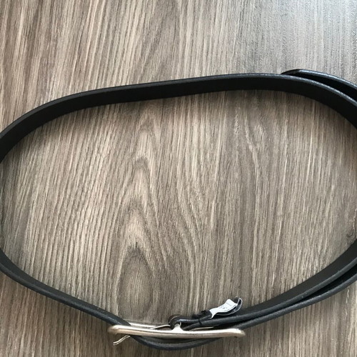 Diesel black leather belt like new