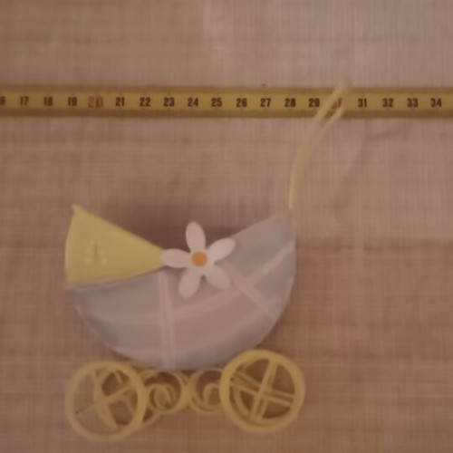 Metal Baby Carriage Decorative New