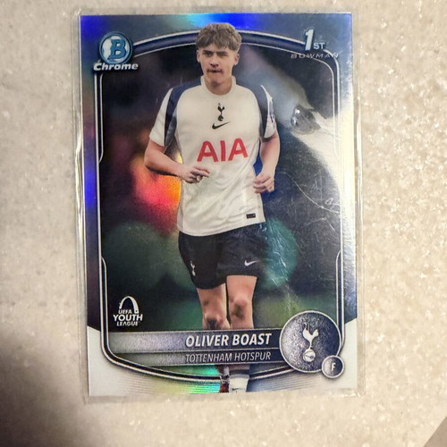 Oliver Boast First Bowman Sticker New