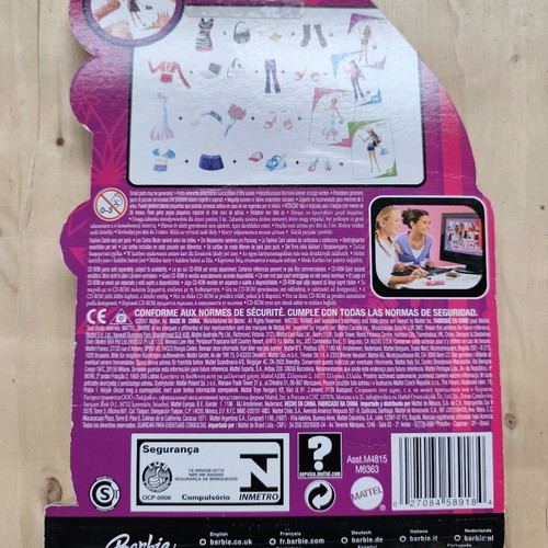Barbie idesign 15 fashion design cards new condition