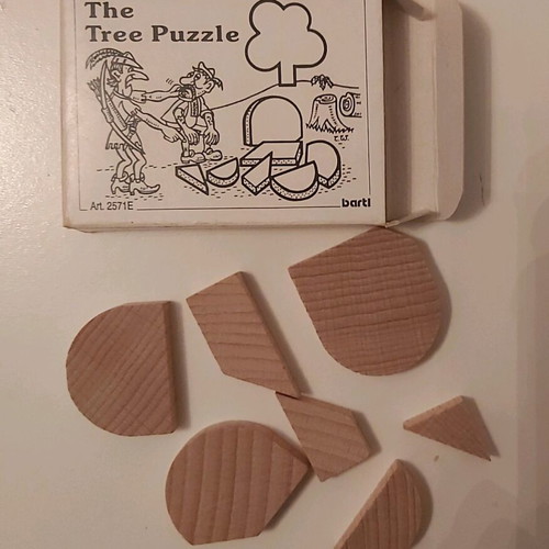 Wooden puzzles new, pack of 4 board games