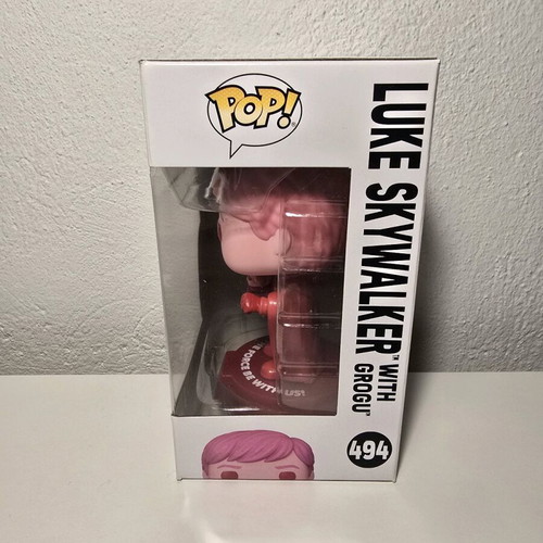 Funko POP! Star Wars Valentines Luke Skywalker with Grogu #494 new
