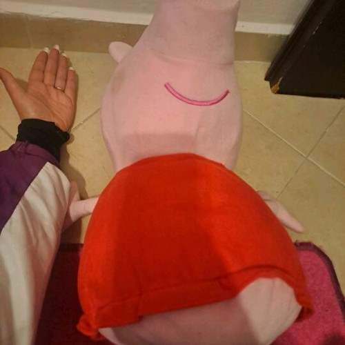 Peppa Pig medium size like new