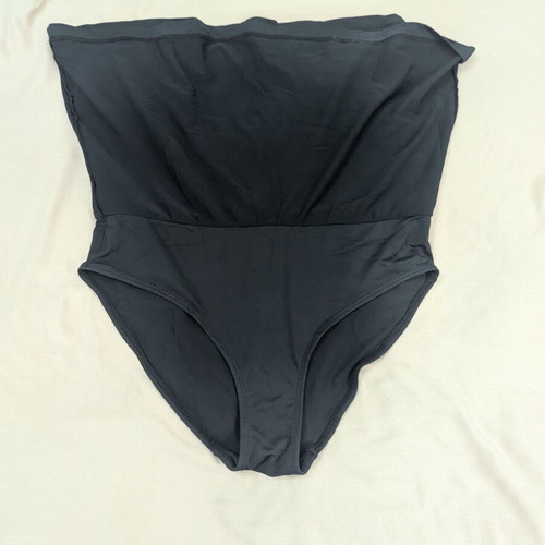 Classic Black Swim Skirt Bottoms like new, made in Brazil