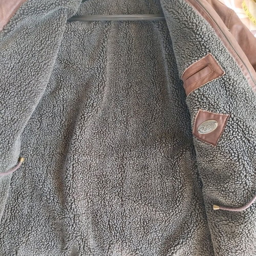Men's leather coat Wild Cats like new, size 50, brown