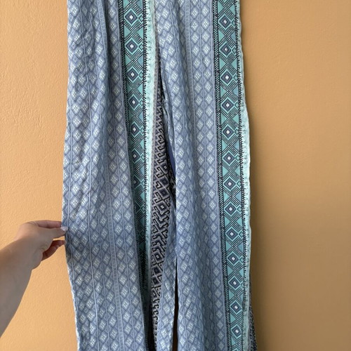 Ethnic wide leg pants multicolor, like new, Pull & Bear