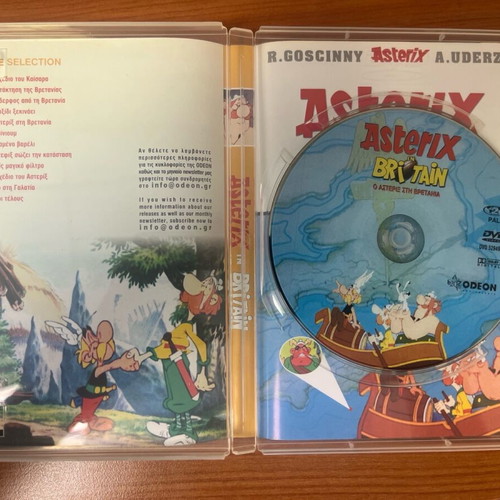 Asterix in Britain DVD like new, animated
